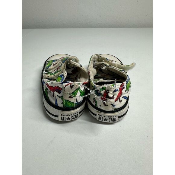 Converse Chuck Taylor All Star Dinosaur Sneakers Toddler Boys Size 6 - Picture 2 of 7